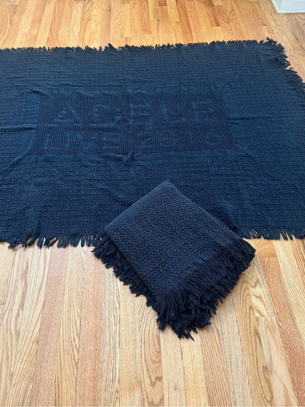 Adele Live 2016 VIP Tour Throw Blanket - Official Concert Merchandise